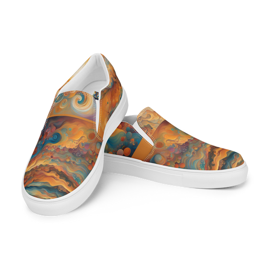 Bubbleworld Herren-Canvas-Slipper